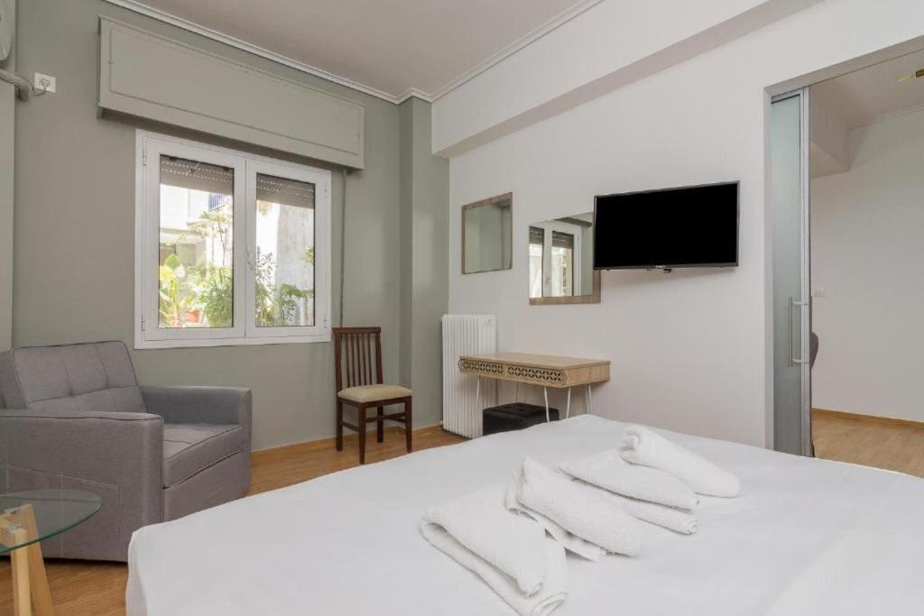 Fully Renovated 1 Bedroom Condo Athens Luaran gambar